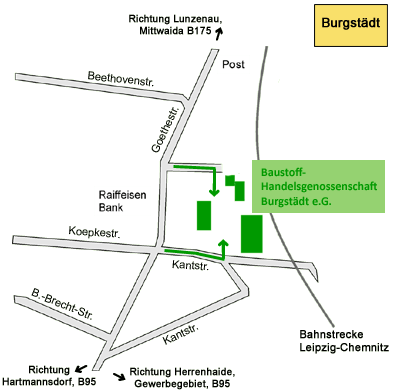 Anfahrtsskizze